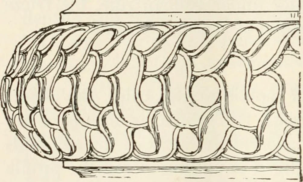 An illustration from A history of ornament, 1916, leaf 143