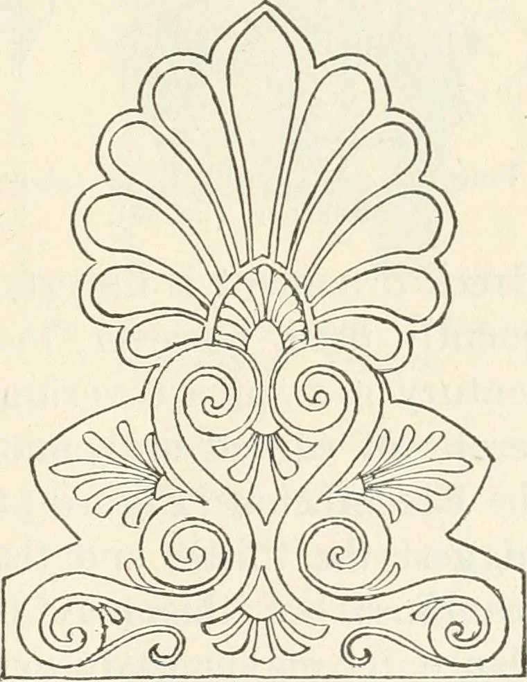 An illustration from A history of ornament, 1916, leaf 146