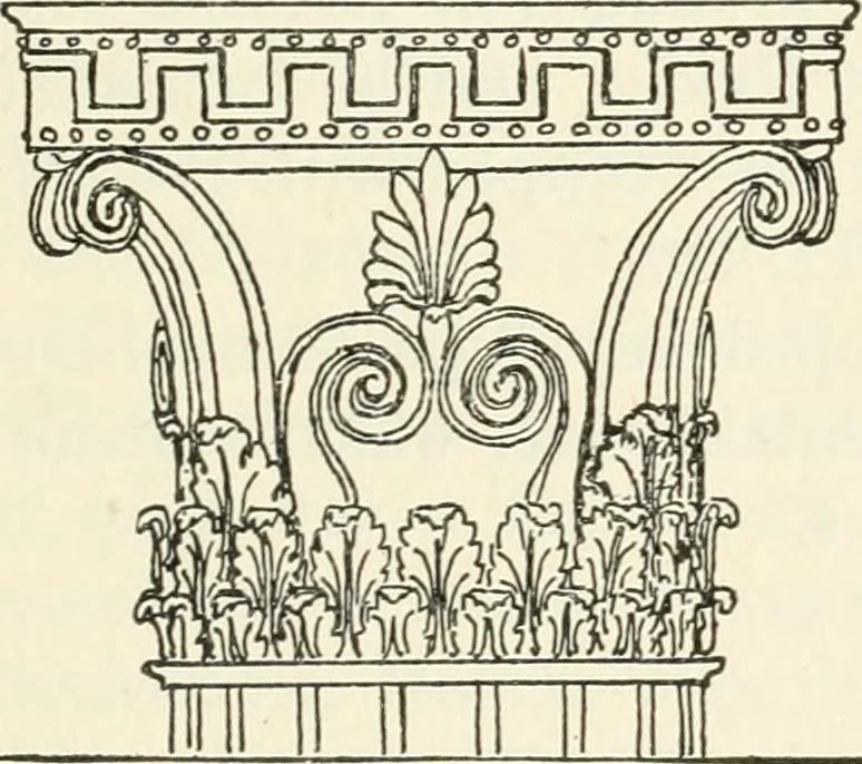 An illustration from A history of ornament, 1916, leaf 148