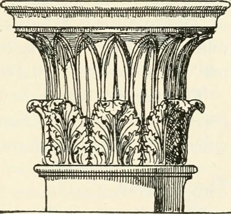 An illustration from A history of ornament, 1916, leaf 148