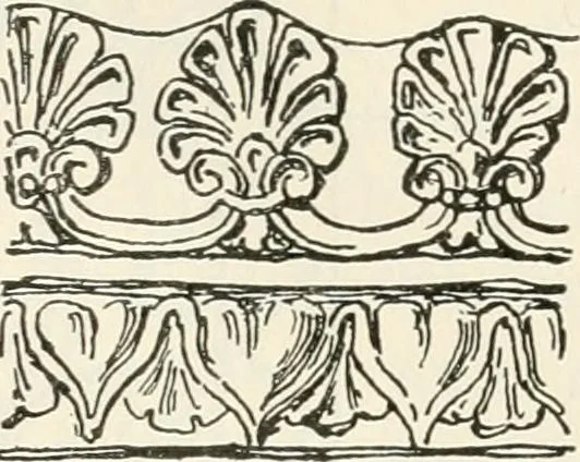 An illustration from A history of ornament, 1916, leaf 156