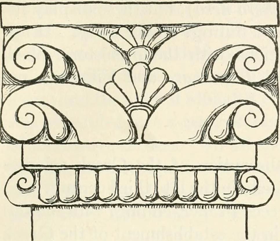 An illustration from A history of ornament, 1916, leaf 158