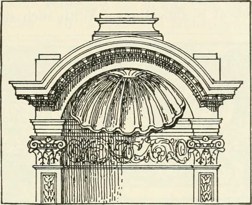 An illustration from A history of ornament, 1916, leaf 164