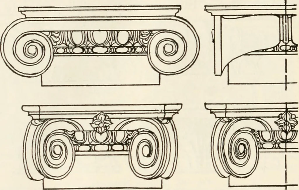 An illustration from A history of ornament, 1916, leaf 167