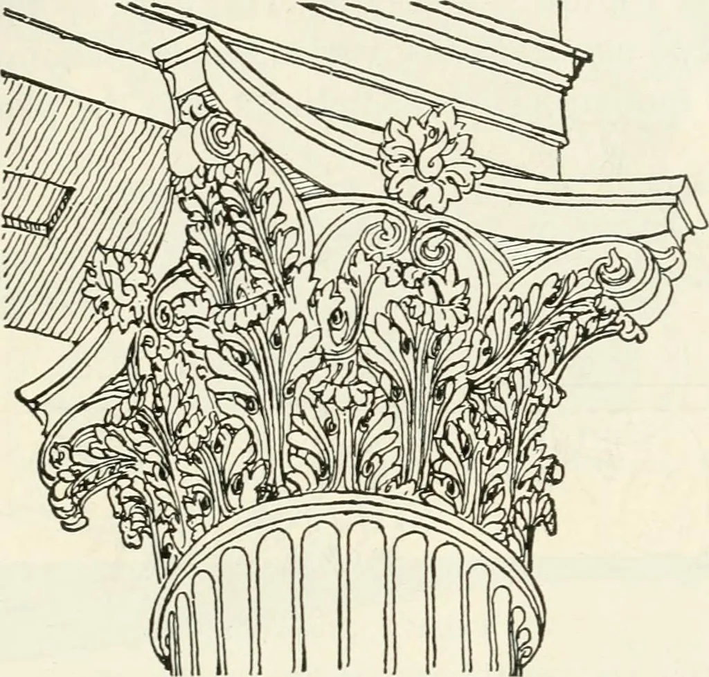 An illustration from A history of ornament, 1916, leaf 168