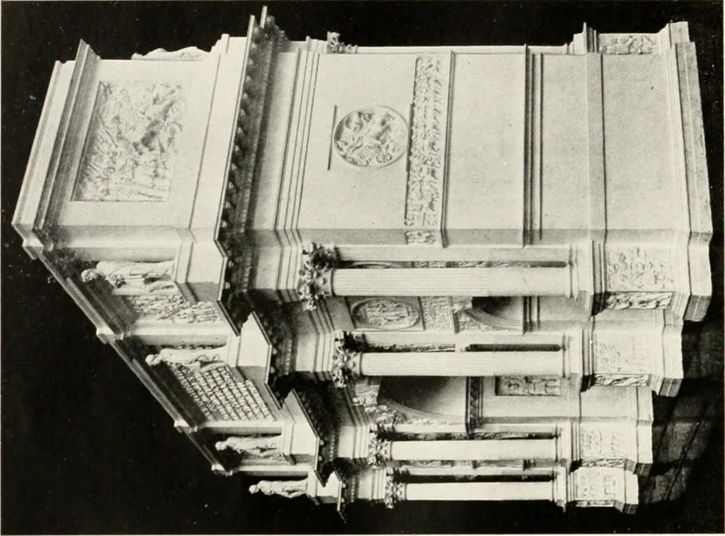 An illustration from A history of ornament, 1916, leaf 177