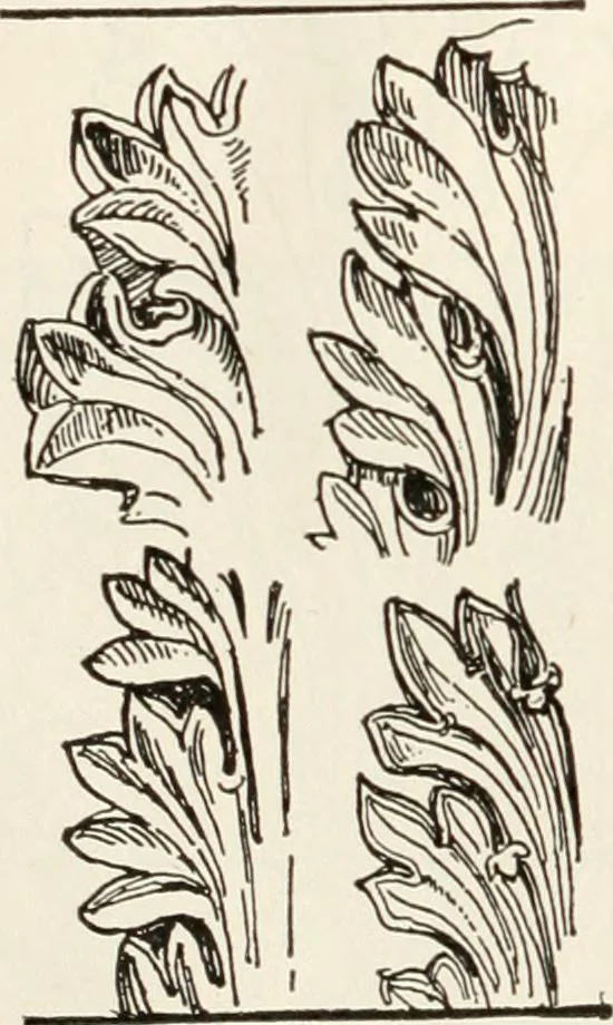 An illustration from A history of ornament, 1916, leaf 179