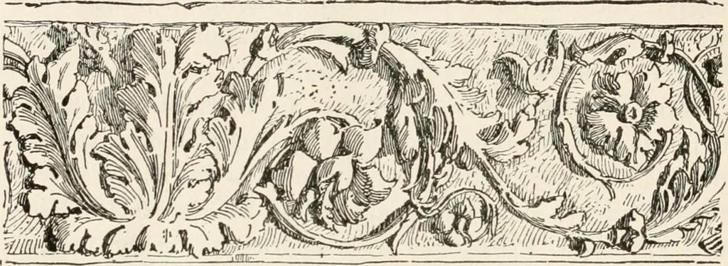An illustration from A history of ornament, 1916, leaf 181