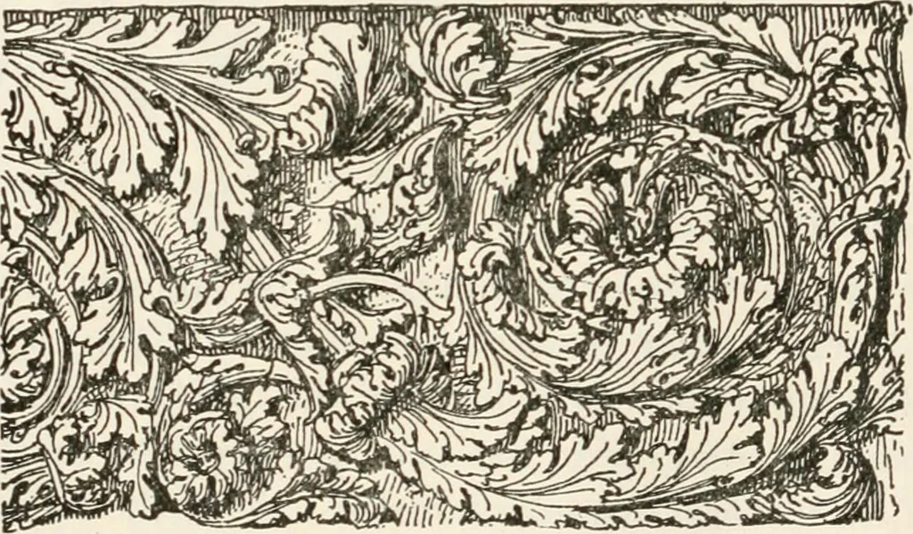 An illustration from A history of ornament, 1916, leaf 181