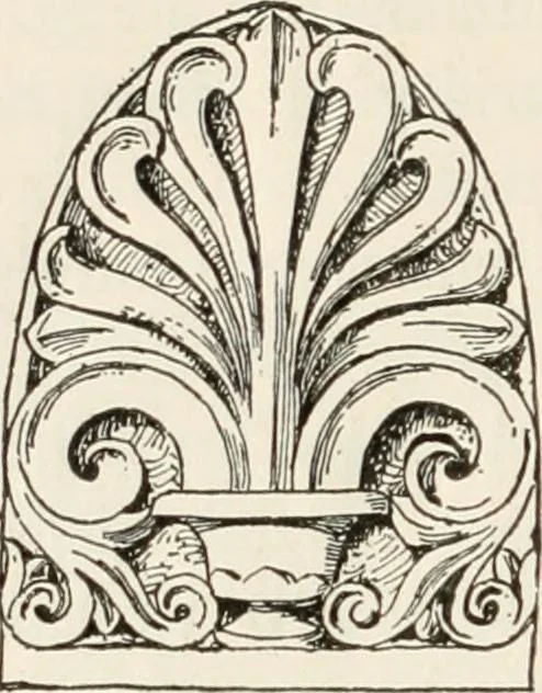 An illustration from A history of ornament, 1916, leaf 183