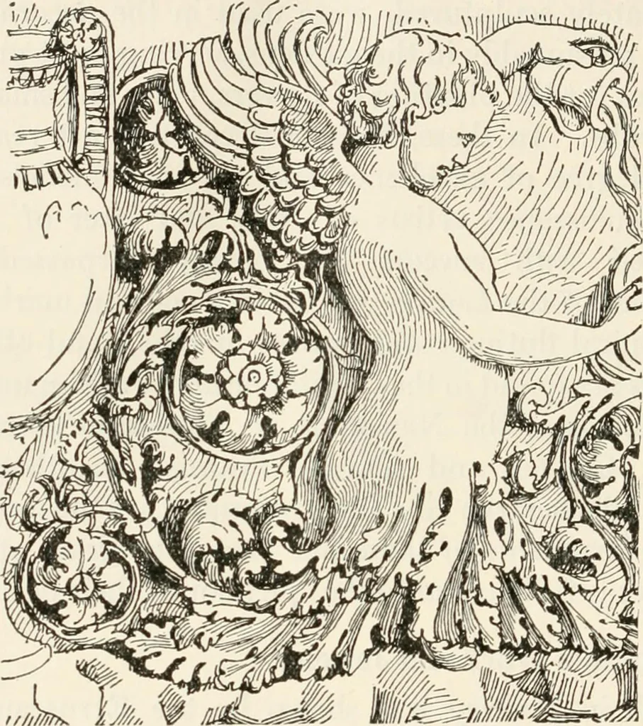An illustration from A history of ornament, 1916, leaf 195