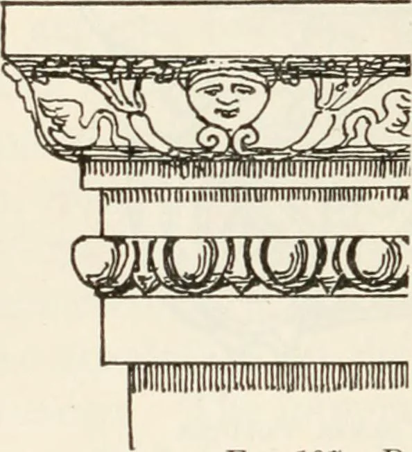 An illustration from A history of ornament, 1916, leaf 199