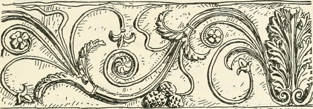 An illustration from A history of ornament, 1916, leaf 200