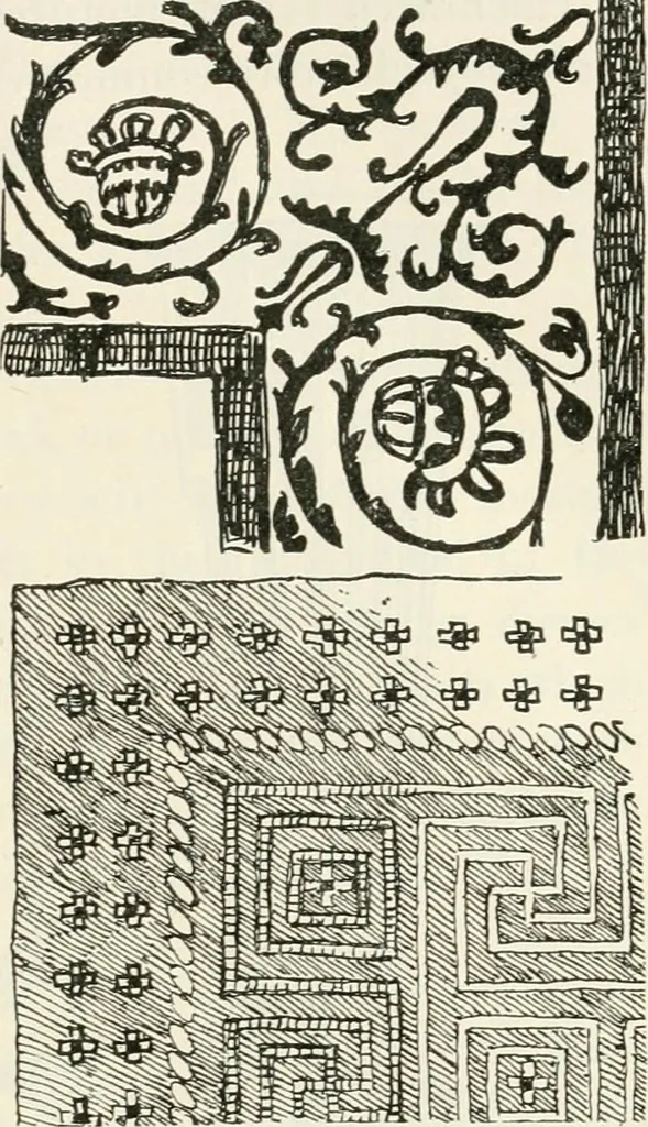 An illustration from A history of ornament, 1916, leaf 208