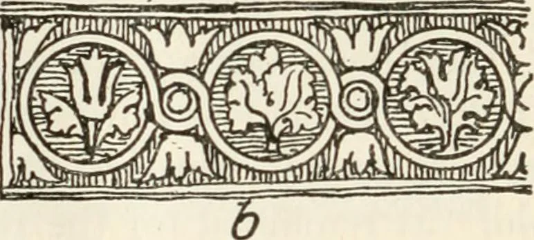 An illustration from A history of ornament, 1916, leaf 225