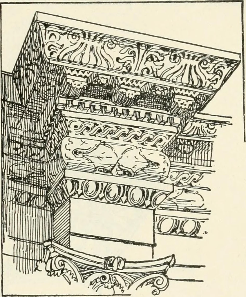 An illustration from A history of ornament, 1916, leaf 234