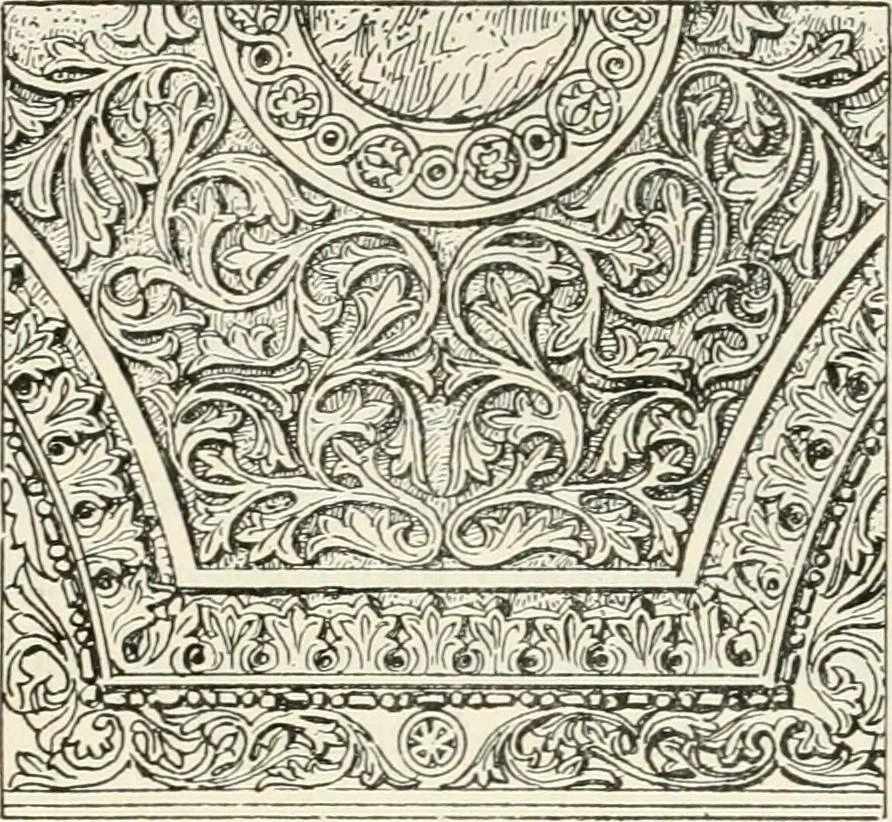 An illustration from A history of ornament, 1916, leaf 238