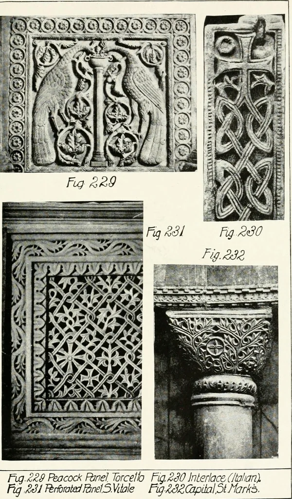 An illustration from A history of ornament, 1916, leaf 244