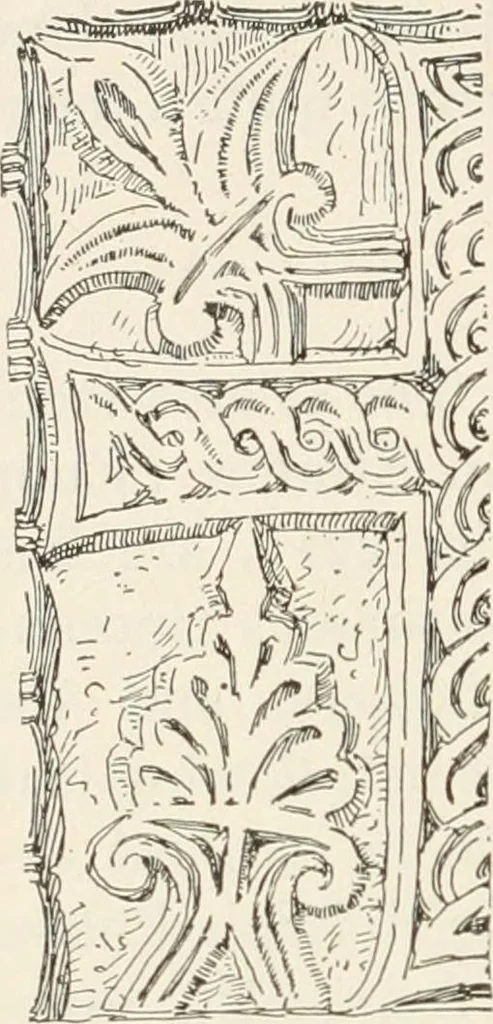 An illustration from A history of ornament, 1916, leaf 247