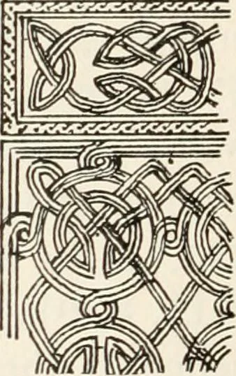 An illustration from A history of ornament, 1916, leaf 247