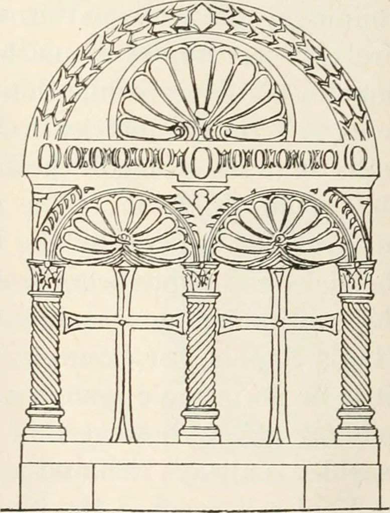 An illustration from A history of ornament, 1916, leaf 249