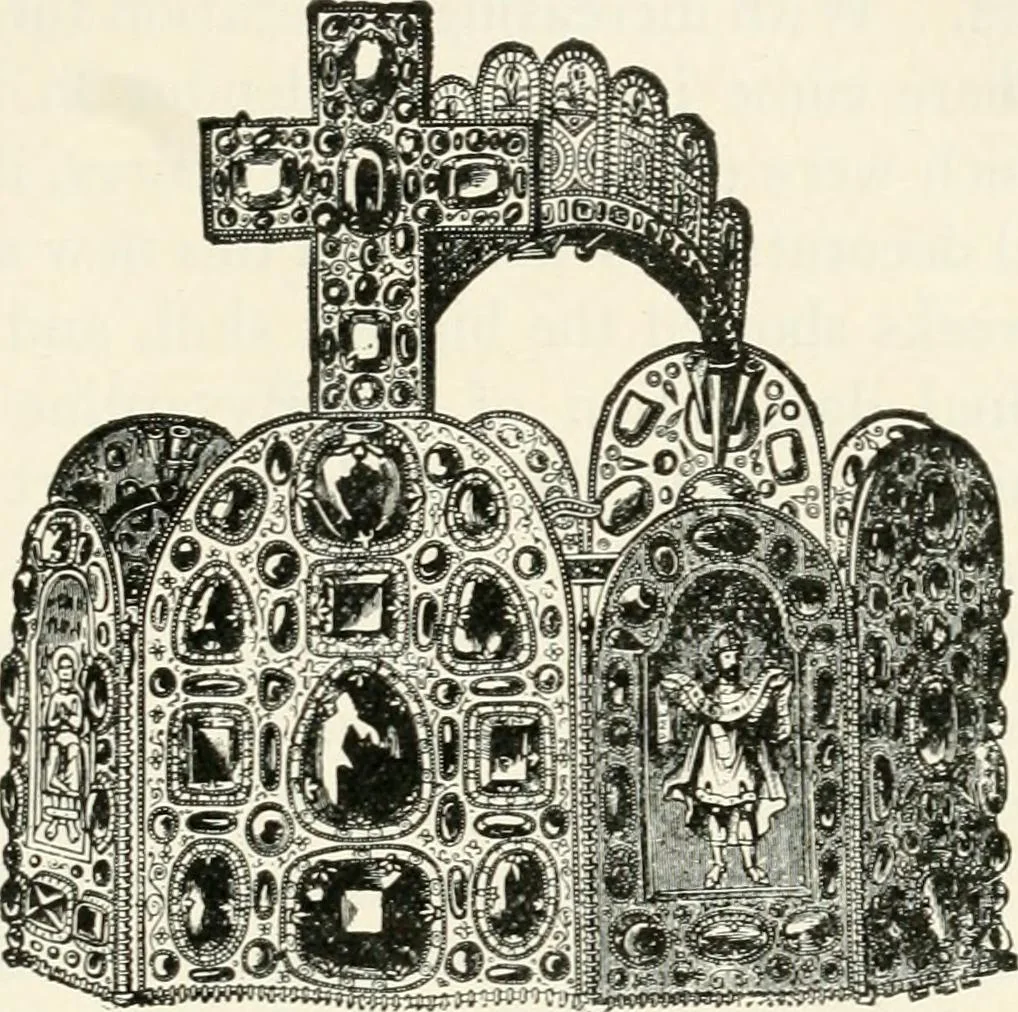 An illustration from A history of ornament, 1916, leaf 254