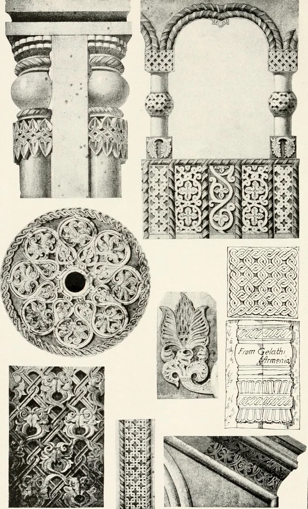 An illustration from A history of ornament, 1916, leaf 257