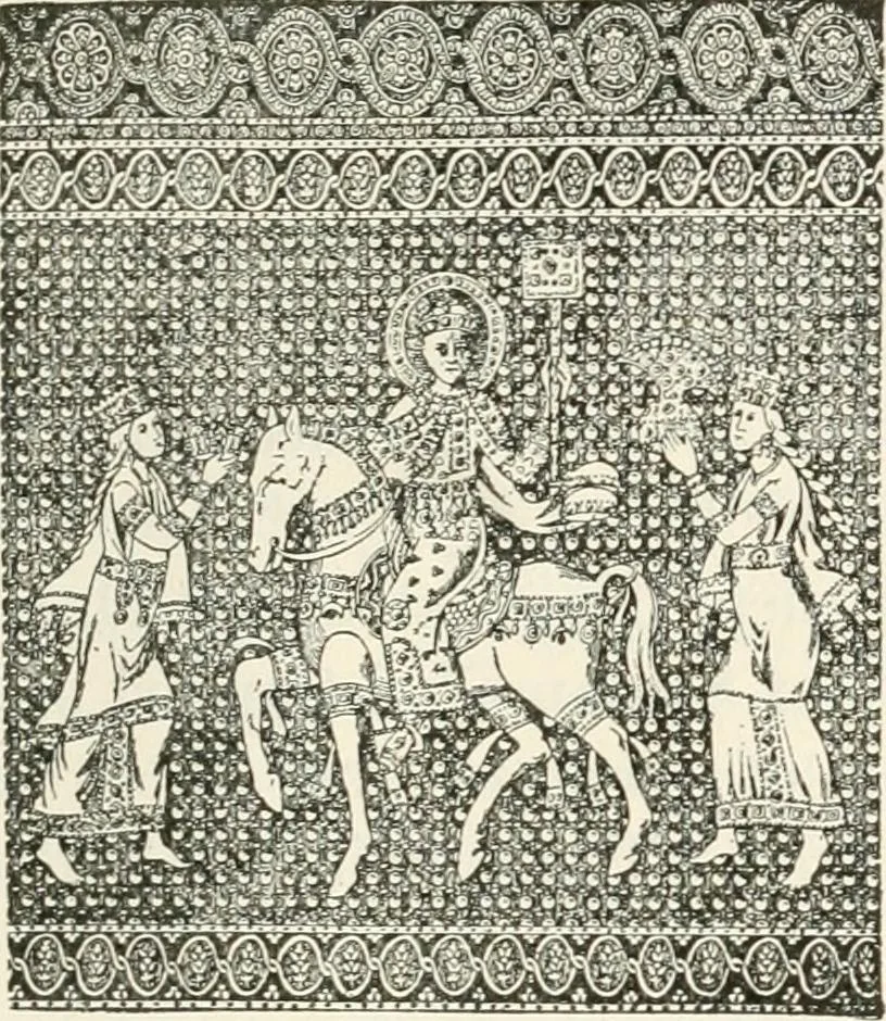 An illustration from A history of ornament, 1916, leaf 258