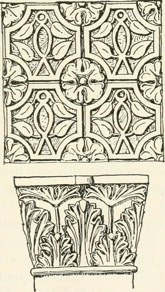 An illustration from A history of ornament, 1916, leaf 258