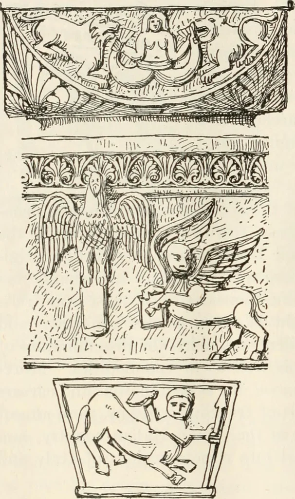 An illustration from A history of ornament, 1916, leaf 273