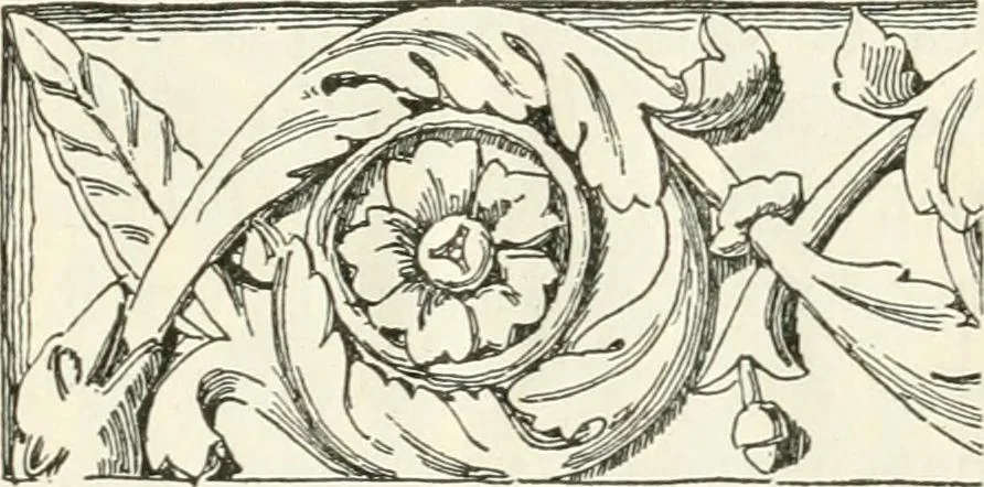 An illustration from A history of ornament, 1916, leaf 282