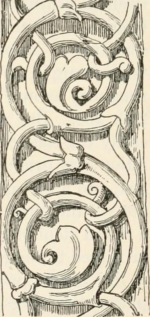 An illustration from A history of ornament, 1916, leaf 283