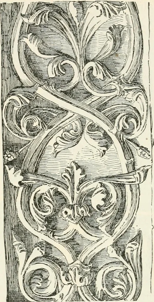 An illustration from A history of ornament, 1916, leaf 284
