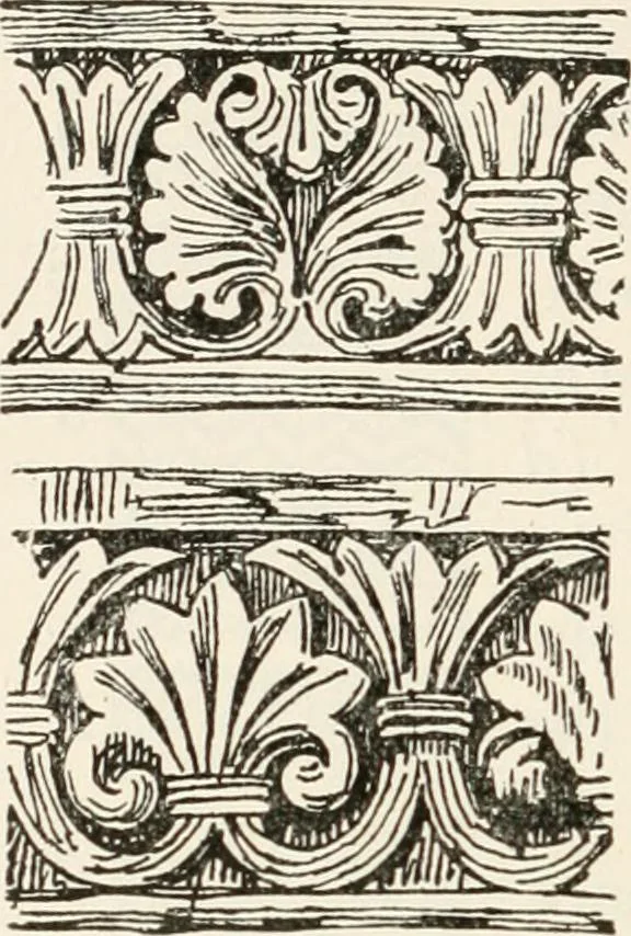 An illustration from A history of ornament, 1916, leaf 289