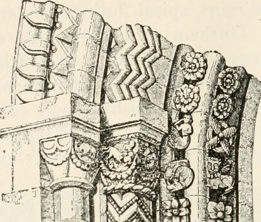 An illustration from A history of ornament, 1916, leaf 295