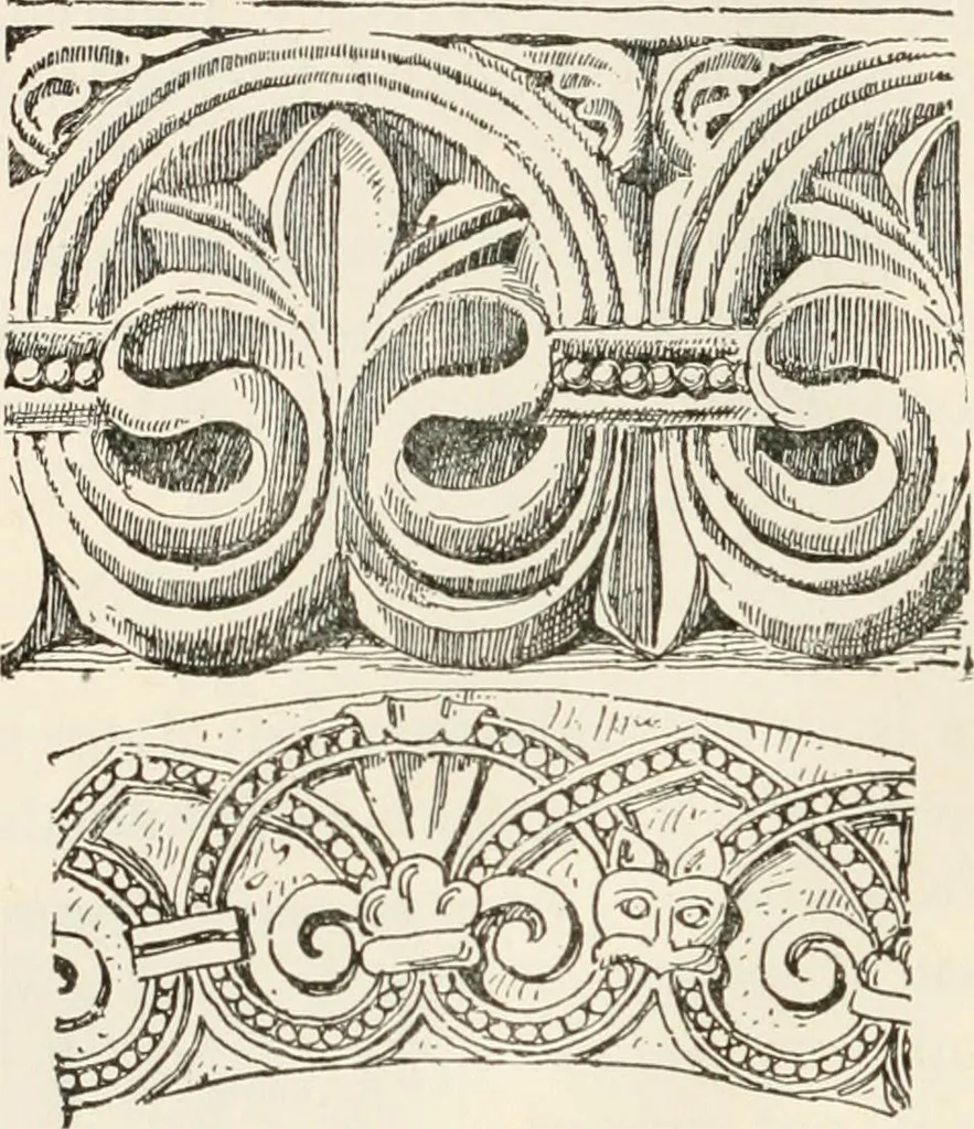 An illustration from A history of ornament, 1916, leaf 297
