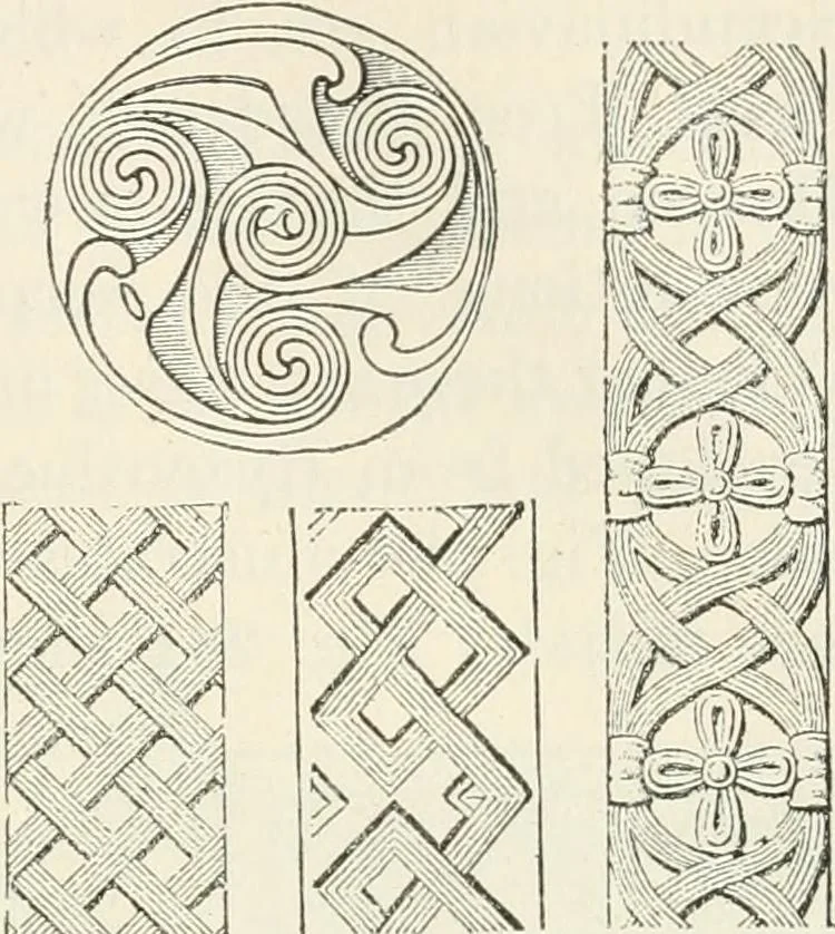 An illustration from A history of ornament, 1916, leaf 298