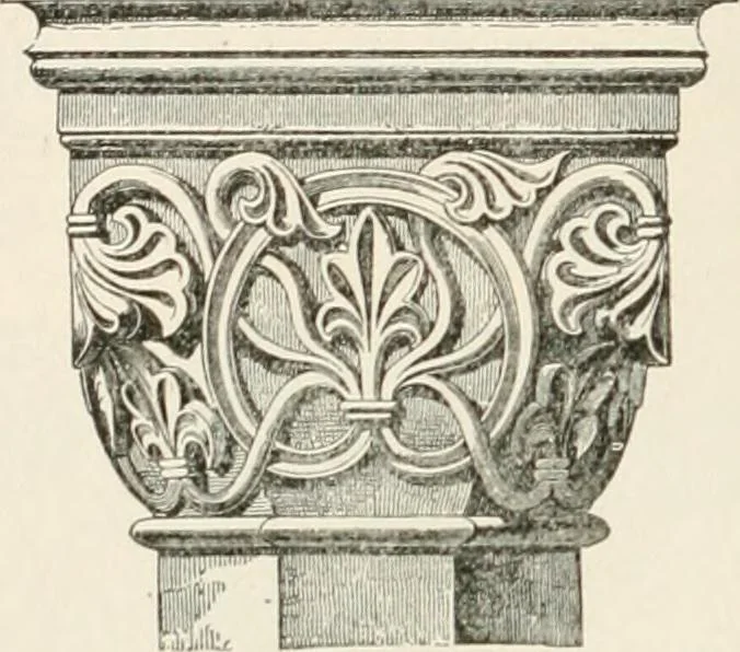 An illustration from A history of ornament, 1916, leaf 301