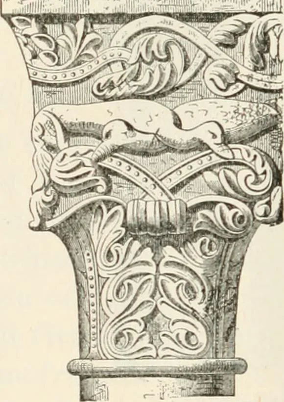 An illustration from A history of ornament, 1916, leaf 303