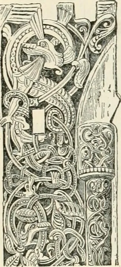 An illustration from A history of ornament, 1916, leaf 304