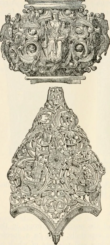 An illustration from A history of ornament, 1916, leaf 305