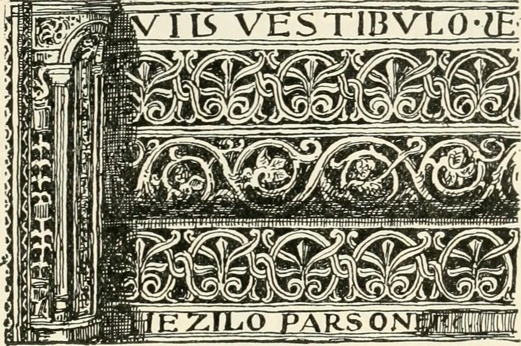 An illustration from A history of ornament, 1916, leaf 306