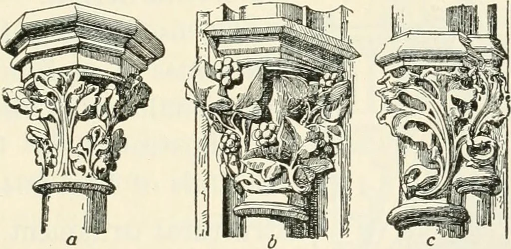 An illustration from A history of ornament, 1916, leaf 310