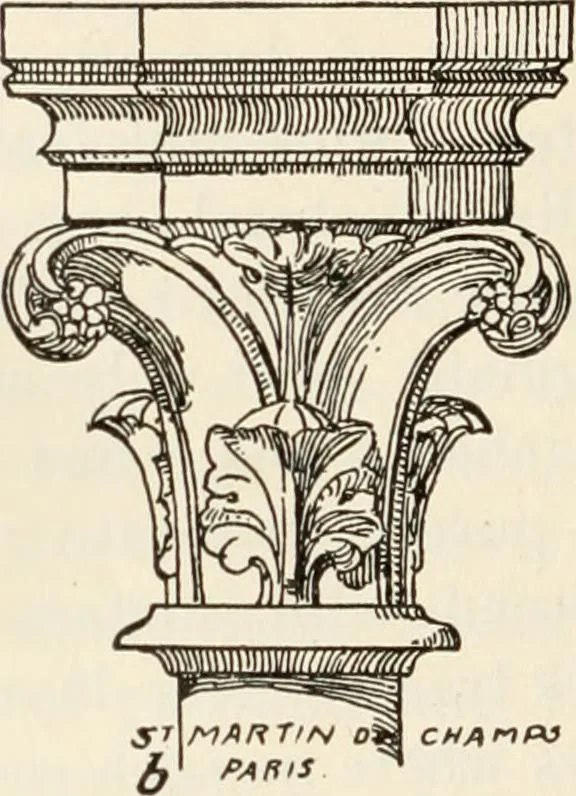 An illustration from A history of ornament, 1916, leaf 313