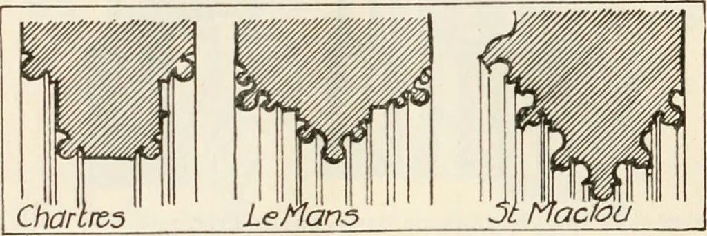 An illustration from A history of ornament, 1916, leaf 315