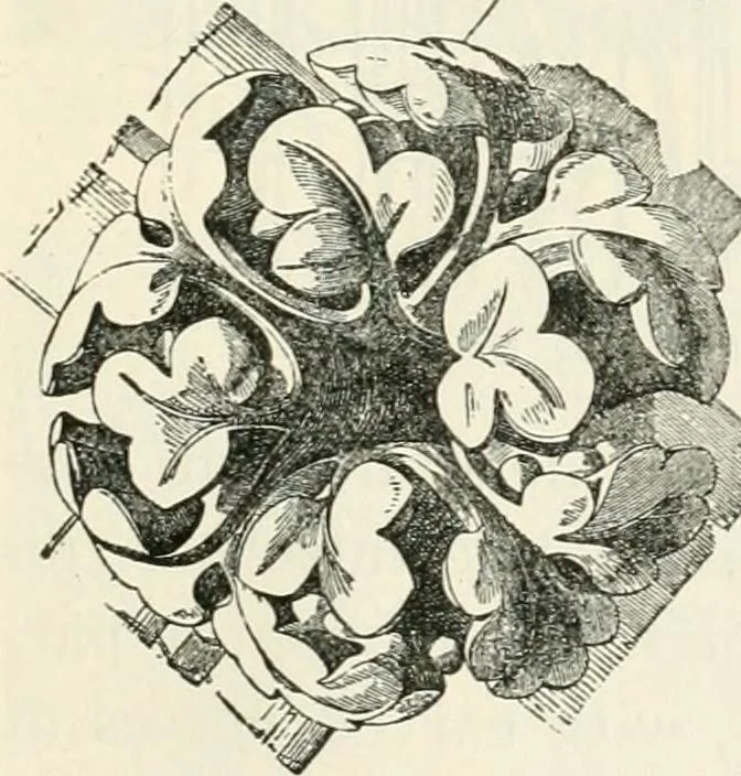 An illustration from A history of ornament, 1916, leaf 316