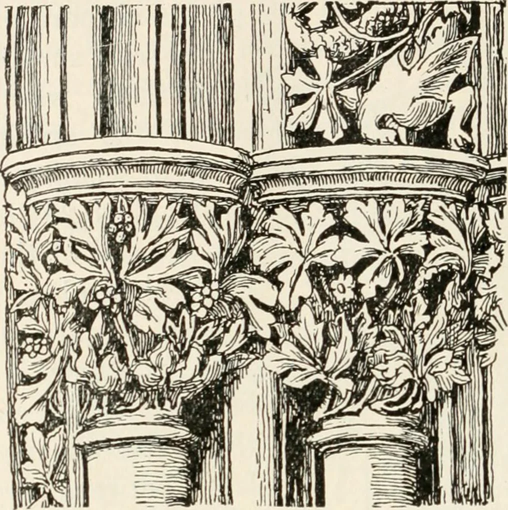 An illustration from A history of ornament, 1916, leaf 333