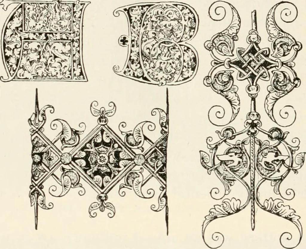 An illustration from A history of ornament, 1916, leaf 347