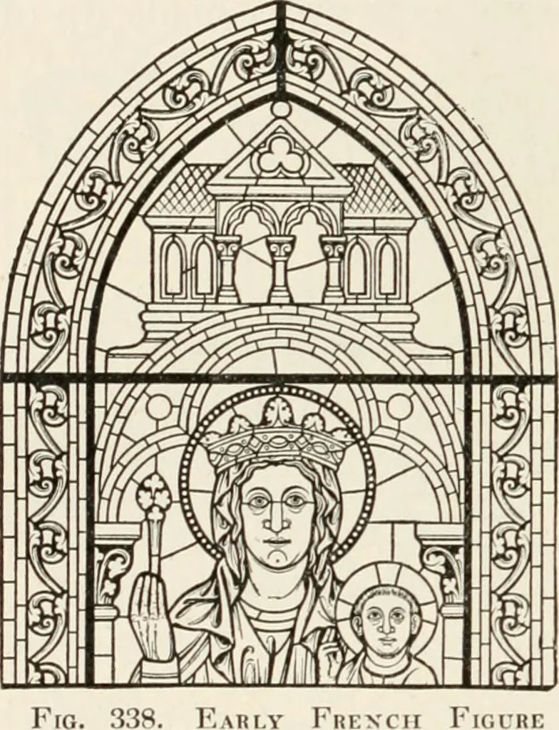 An illustration from A history of ornament, 1916, leaf 353