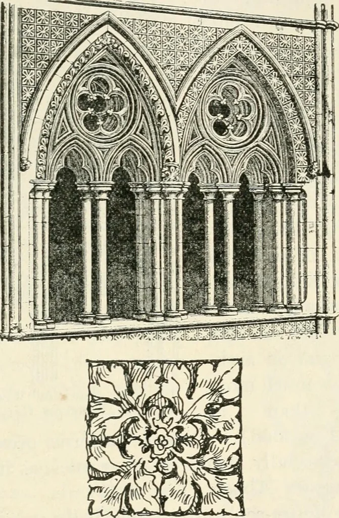 An illustration from A history of ornament, 1916, leaf 382